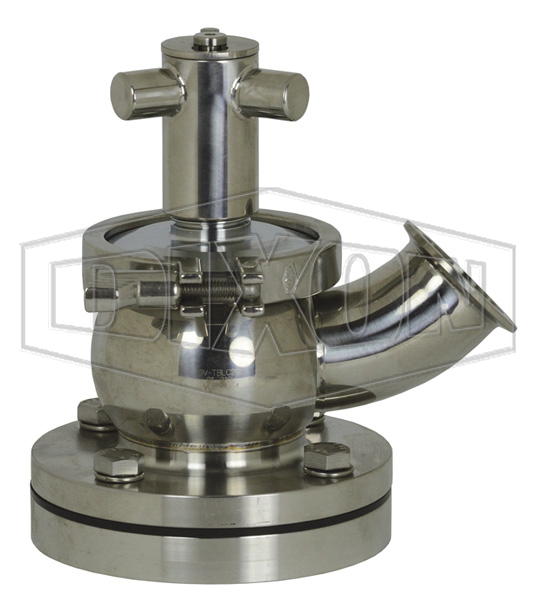 SV-Series Single Seat Hygienic Valve Tank Body Up to Open Manual